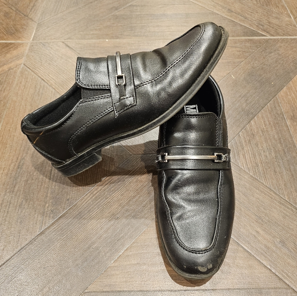 Mix No 6 Boys Dress Shoes Size 2 Black